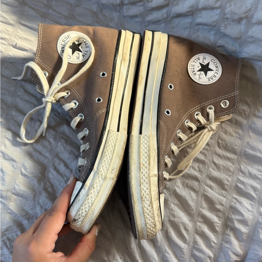 Converse Canvas Sneakers with Cream Interior
